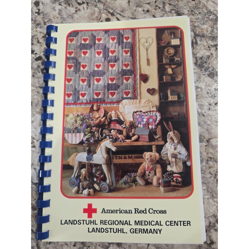 American Red Cross‎ Spiral Cookbook. Vtg 2000